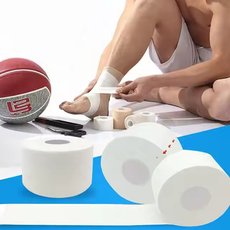 Légáteresztő, rugalmas szövetpántos sportszalag