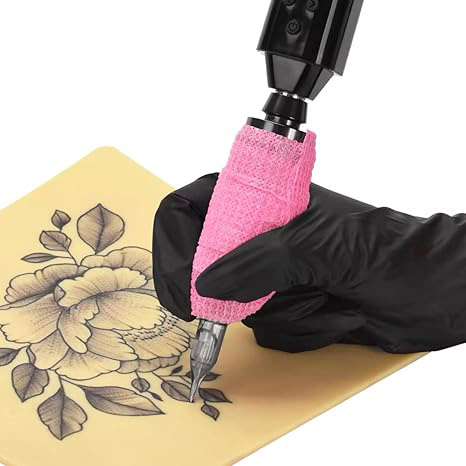 Tattoo Grip összefüggő kötszer, öntapadó pakolás